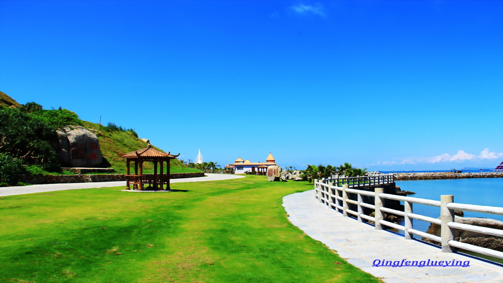 碧海蓝天——放鸡岛