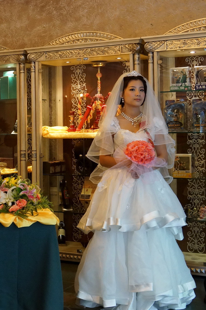 【漂亮新娘摄影图片】成都圣大摩尼卡西餐厅人像摄影_玉合子的博客