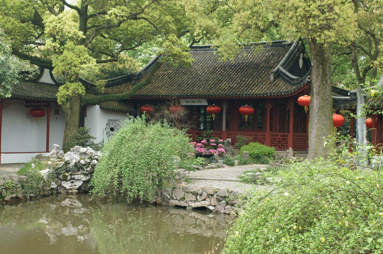 松江方塔.醉白池