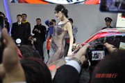 2012郑州国际车展随拍：靓丽车模