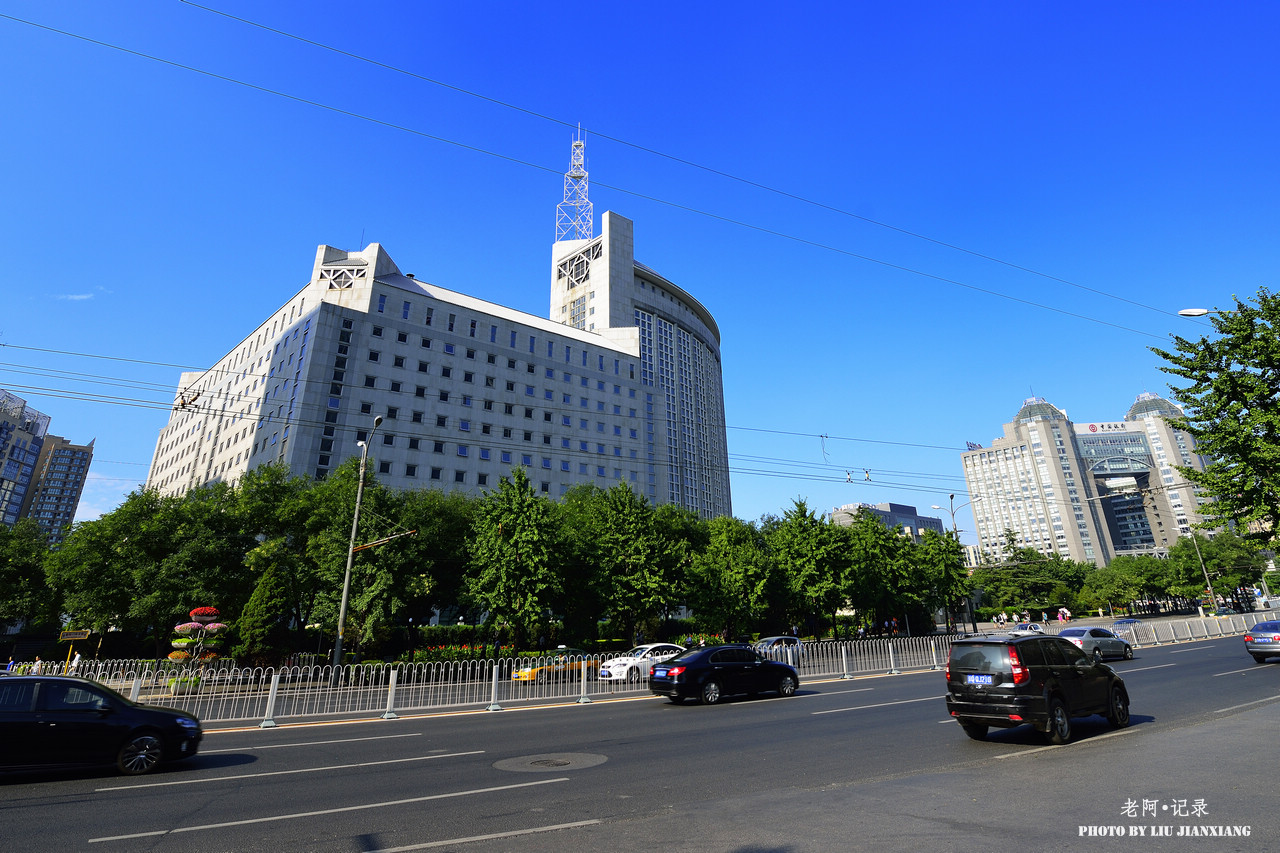 北京朝阳门建筑群随拍