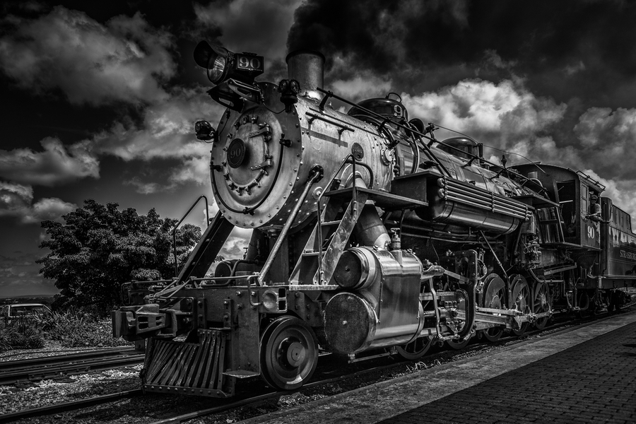 【蒸汽火车博物馆摄影图片】美国风光旅游摄影_太平洋电脑网摄影部落
