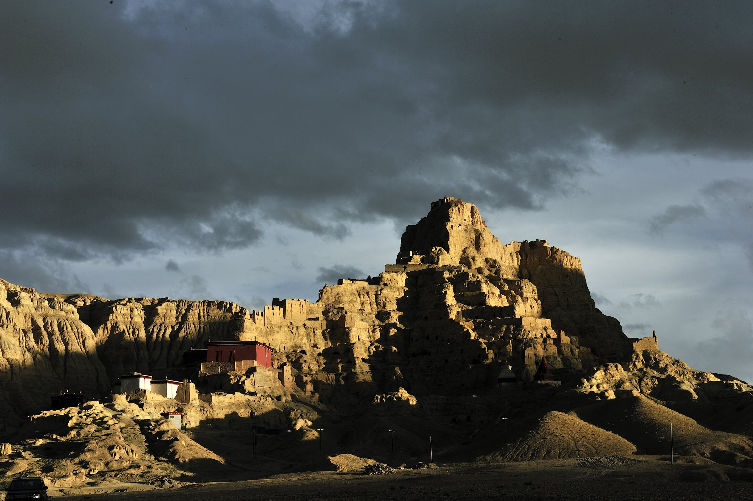 【扎达土林与古格王国遗址摄影图片】西藏风光旅游