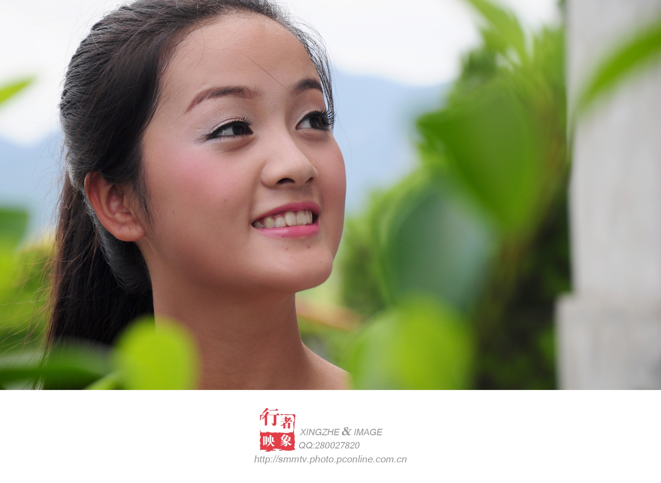 外景美女