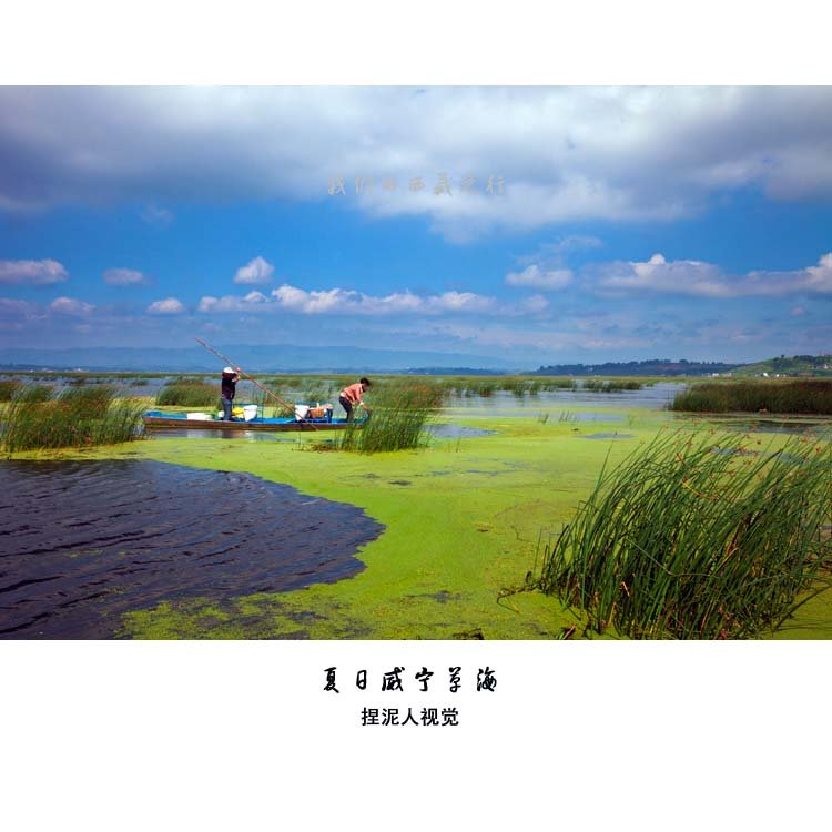 【夏日威宁草海摄影图片】贵州威宁草海风光旅