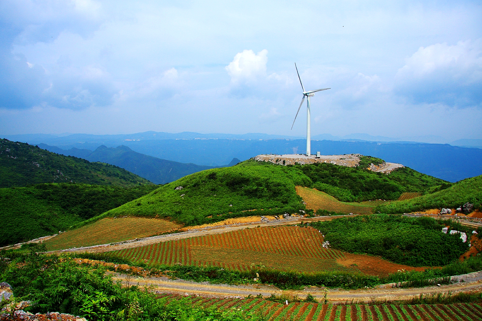 【风扬齐岳山摄影图片】齐岳山风电场风光旅游