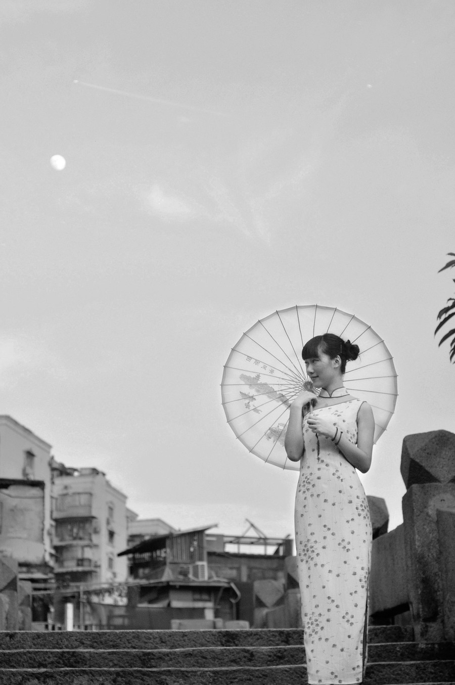 【黑白的记忆摄影图片】福州双杭街道人像摄影