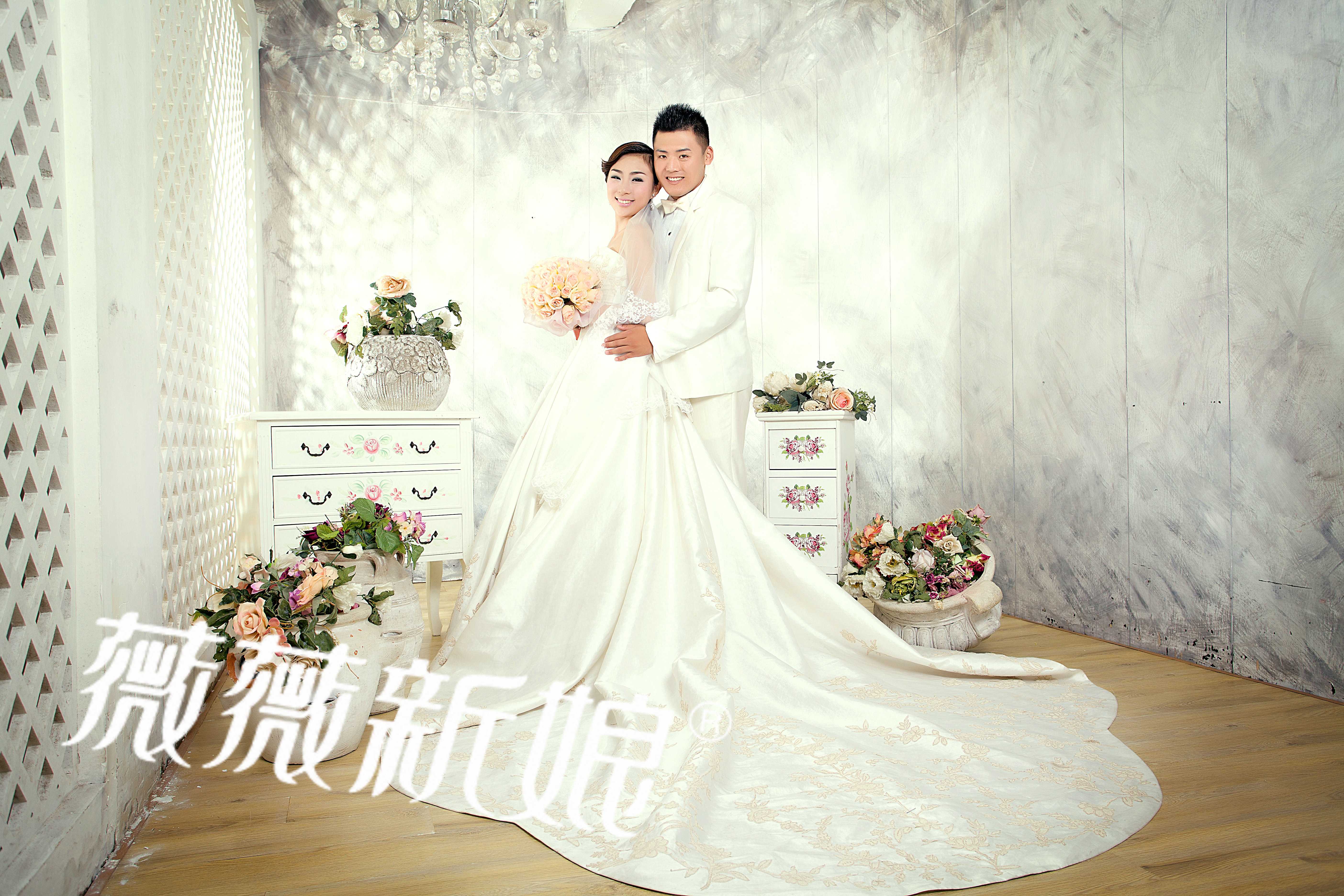 青岛婚纱摄影首选薇薇新娘新客片⑷