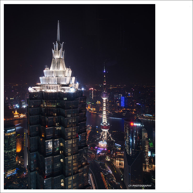 【窗外的夜色摄影图片】上海风光摄影_太平洋电脑网