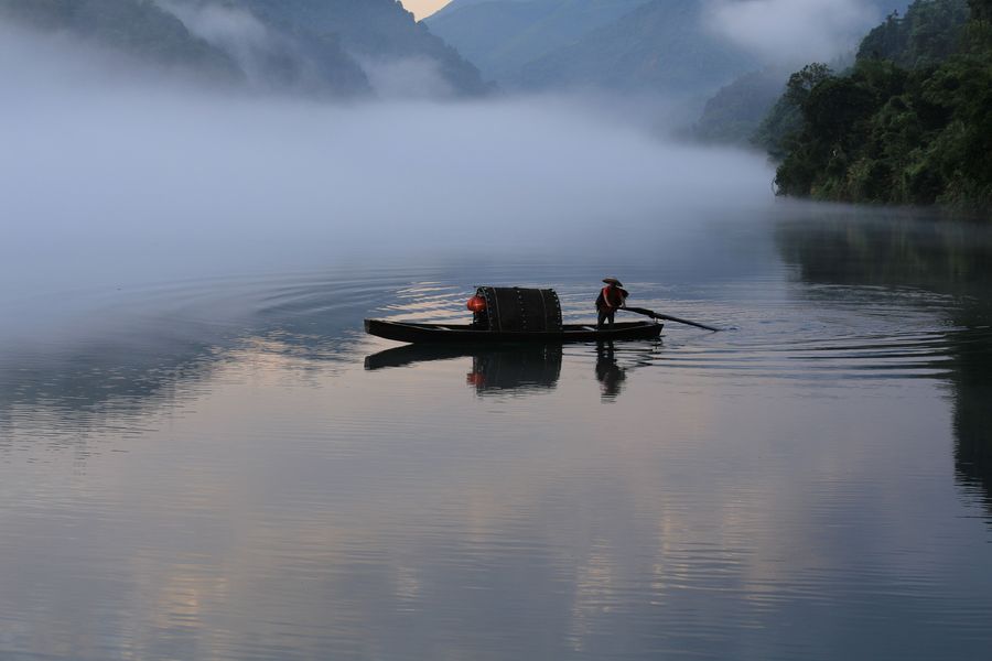 湖南郴州小东江景色