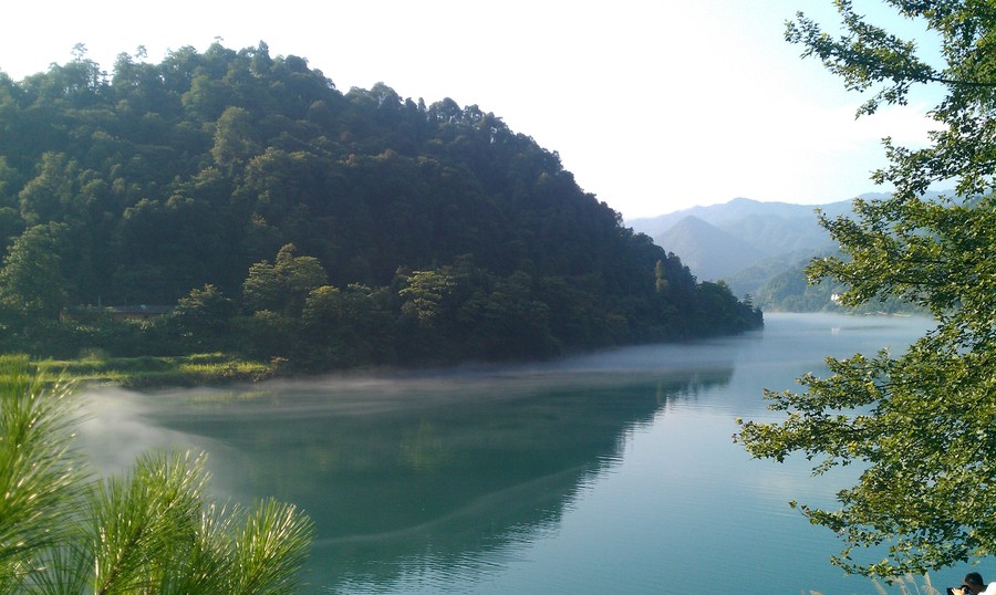 【快来小东江拍雾景摄影图片】湖南省资兴市东江镇风光旅游摄影