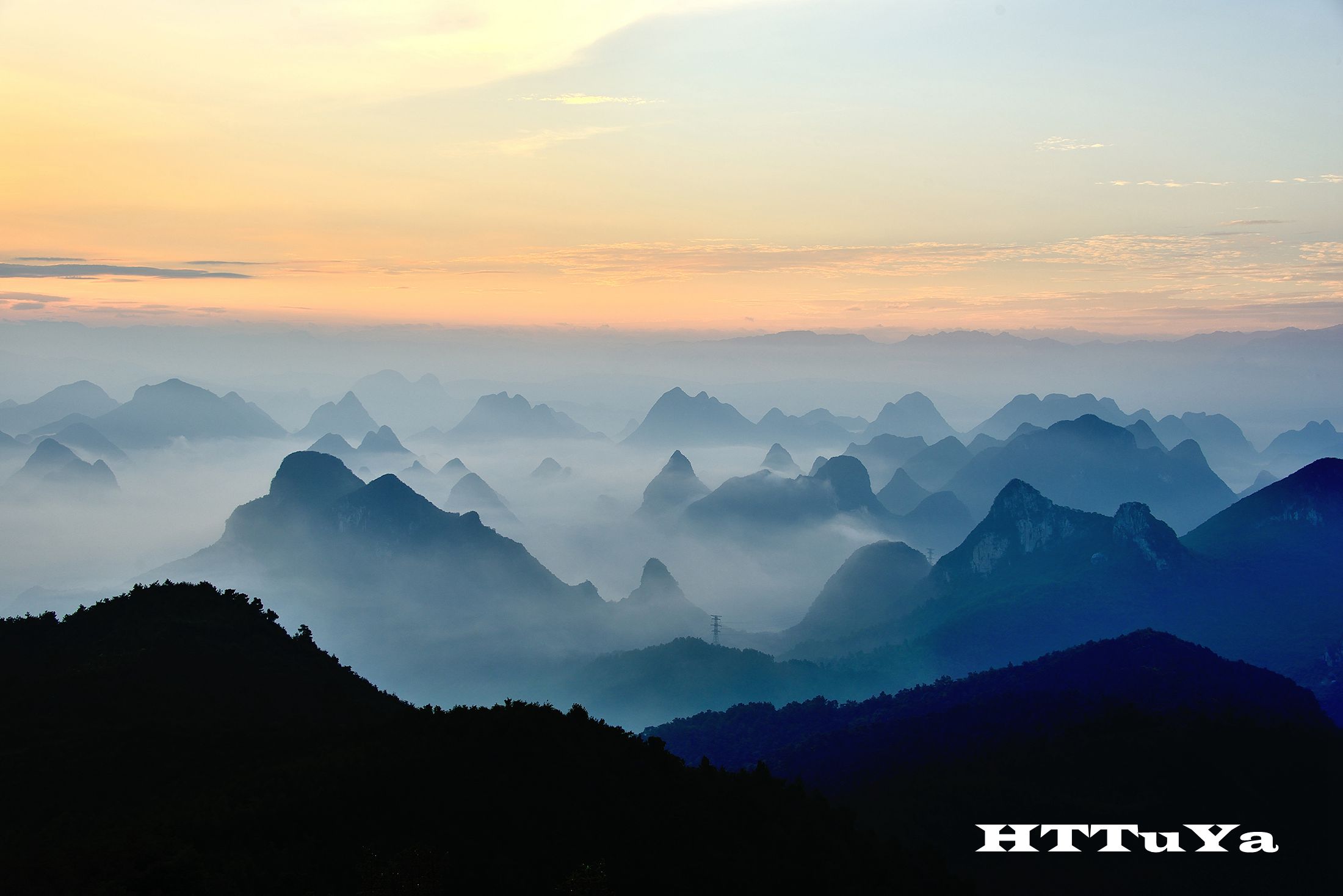 我的家乡在桂林(一—神奇尧山