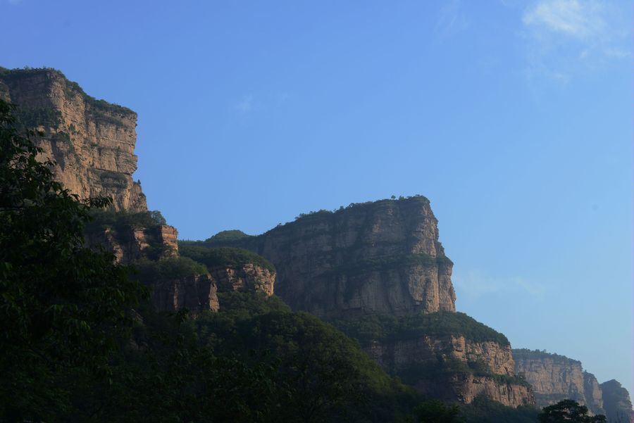 【壮观的太行山摄影图片】林县石板岩乡风光旅