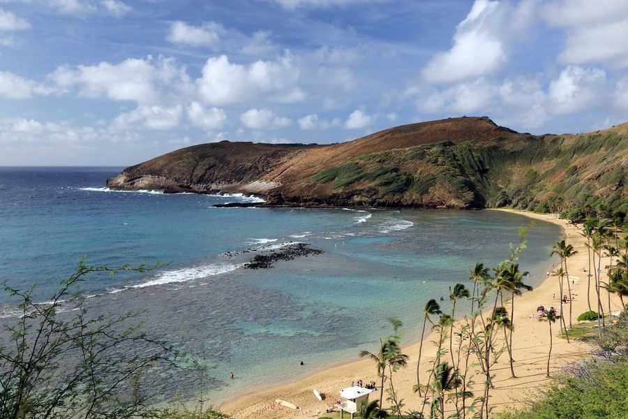 【夏威夷的海边风景摄影图片】夏威夷风光旅游