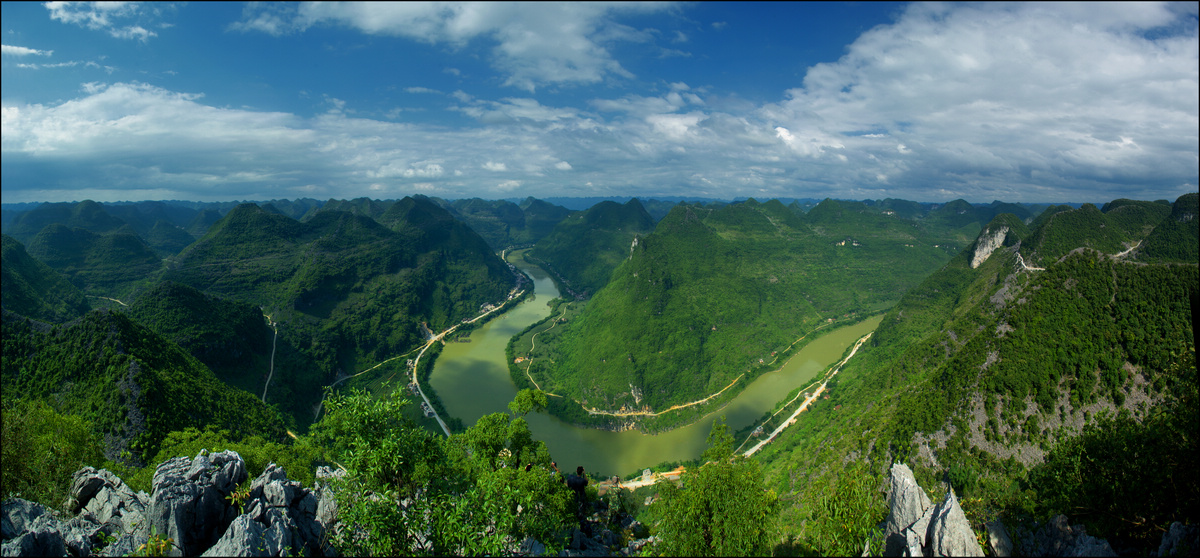 红水河风光之英雄大峡谷