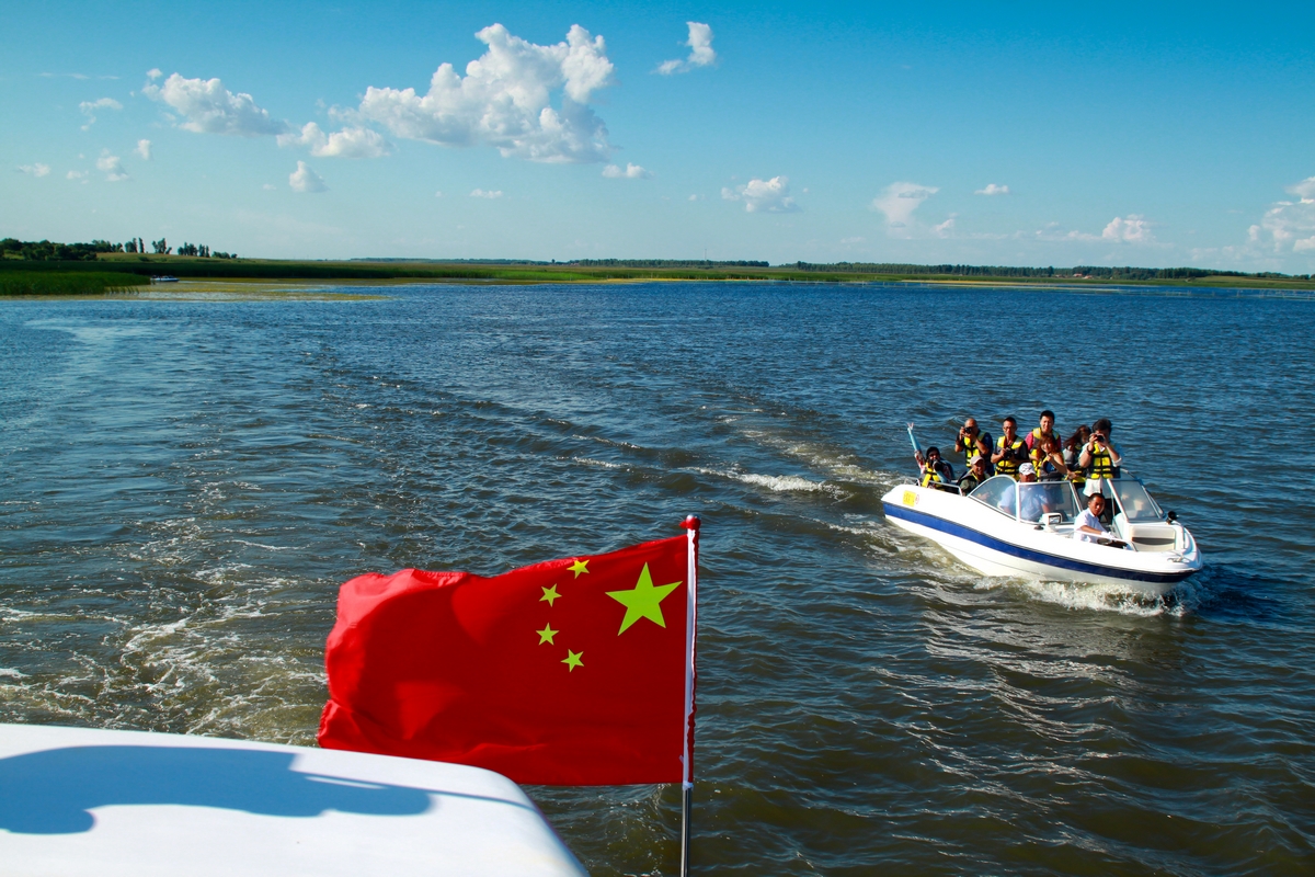 【温泉圣地连环湖摄影图片】大庆连环湖度假景区风光