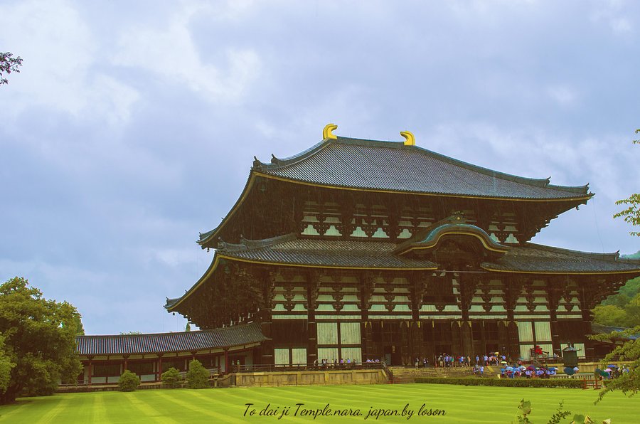 【日本奈良公园【东大寺】摄影图片】风光旅游