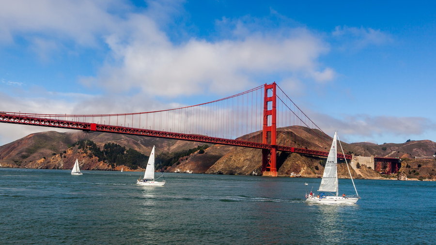 【旧金山金门大桥摄影图片】美国风光旅游摄影_生活中的摄影，摄影中的生活_太平洋电脑网摄影部落