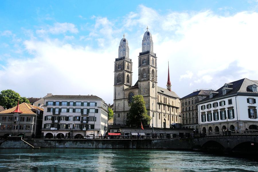 【瑞士最大的城市--苏黎士摄影图片】瑞士风光