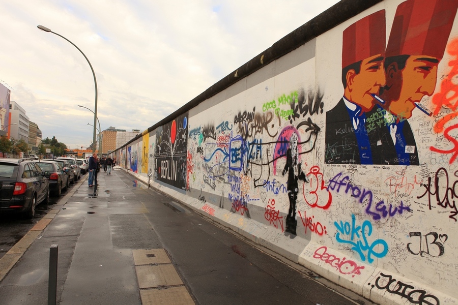 【德国柏林墙遗址摄影图片】德国柏林市纪实摄