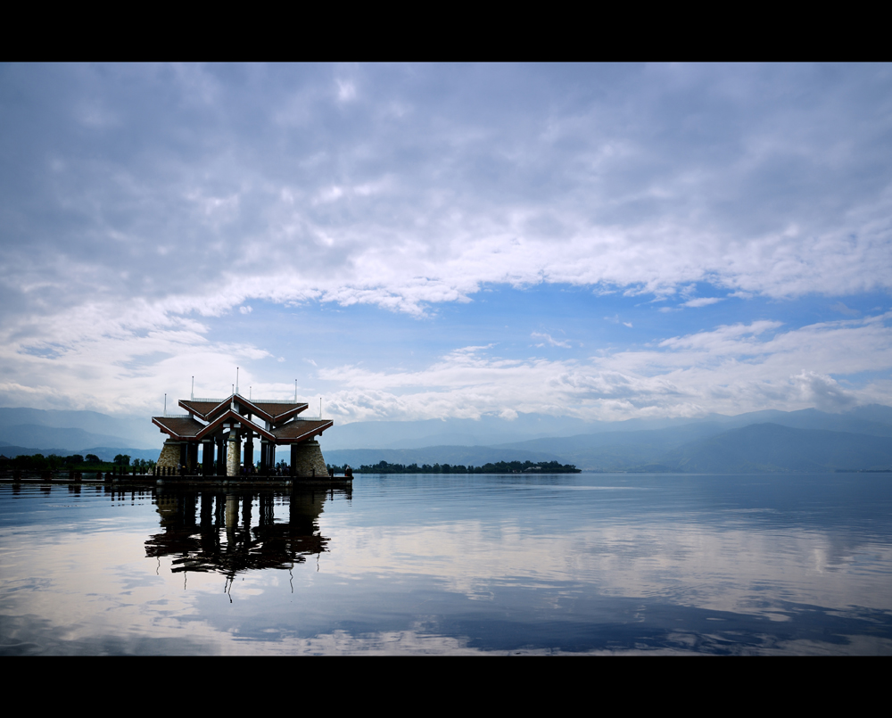 【邛海风光摄影图片】西昌市邛海风景区风光摄影_牛角