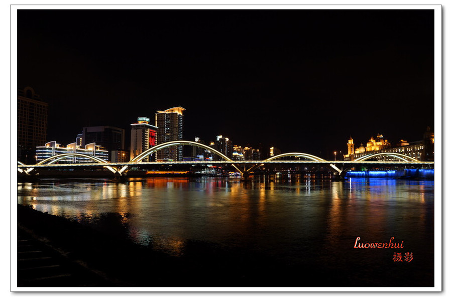【闪亮的福州解放大桥摄影图片】福州风光摄影