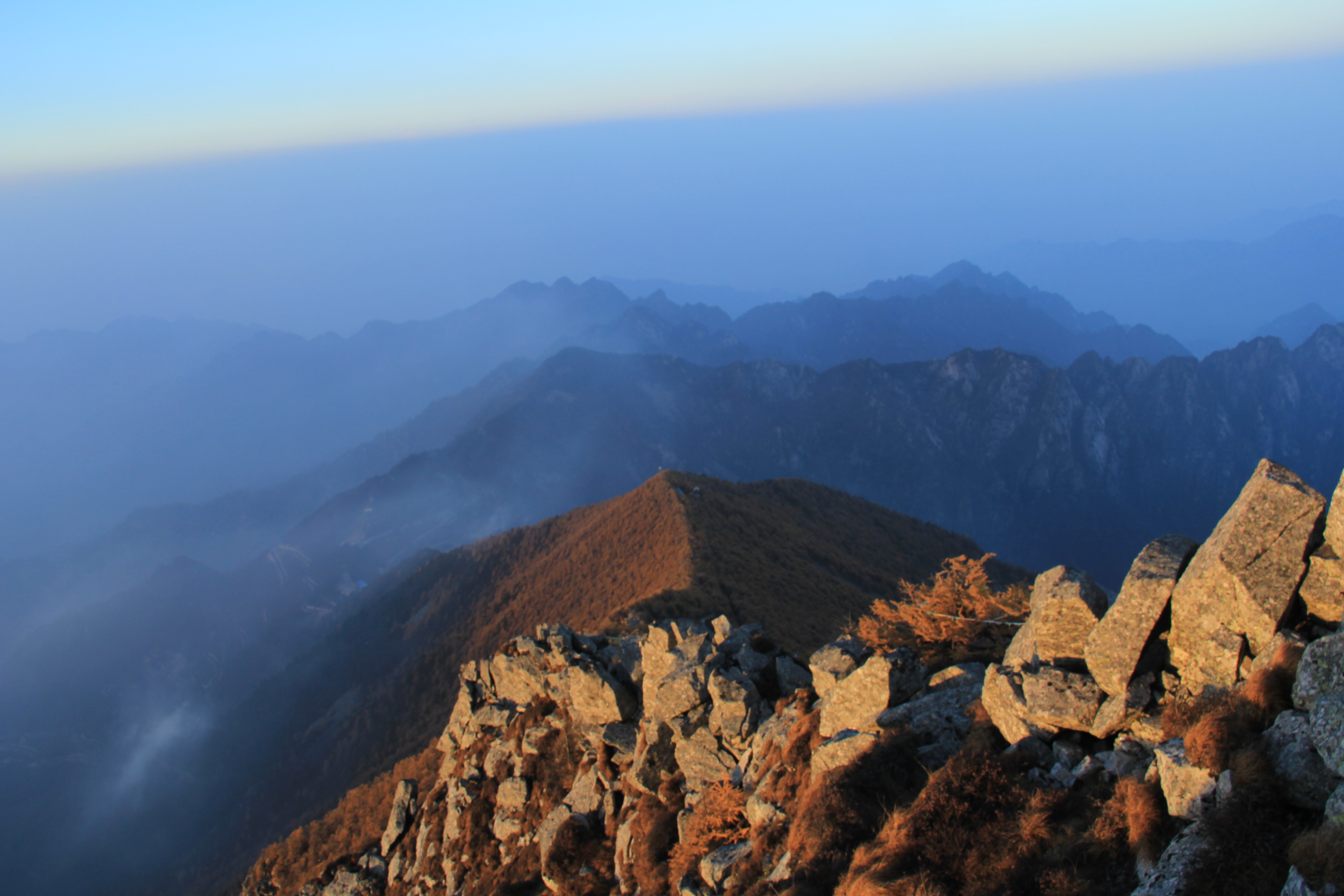 秋日太白山