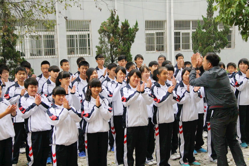 花岗职高第四届校园红歌节纪实