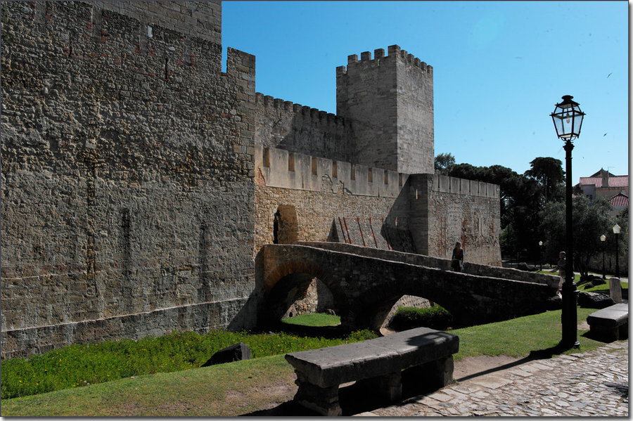 【欧风之里斯本圣乔治城堡摄影图片】葡萄牙里