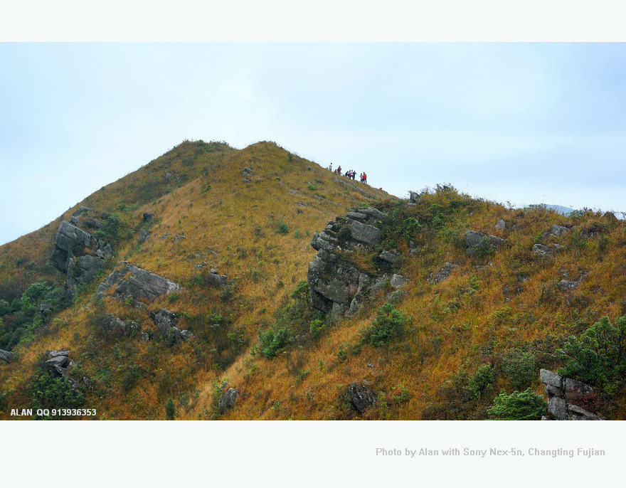 登长汀最高峰—白沙岭