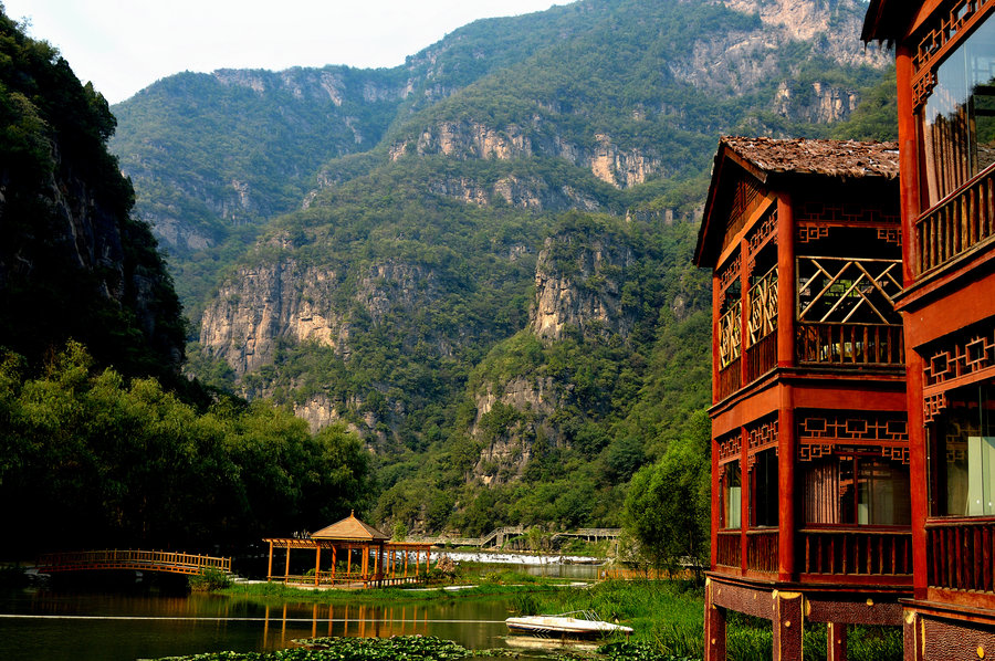 【青天河风景摄影图片】焦作市博爱县风光旅游