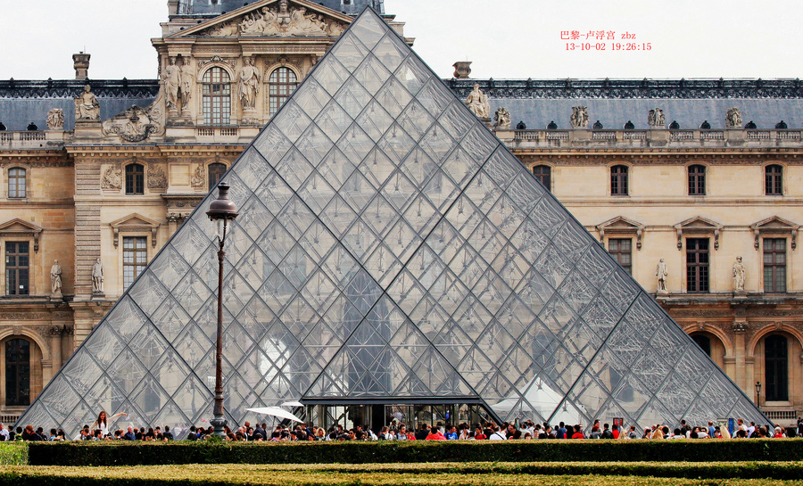 【法国掠影-卢浮宫摄影图片】巴黎风光旅游摄