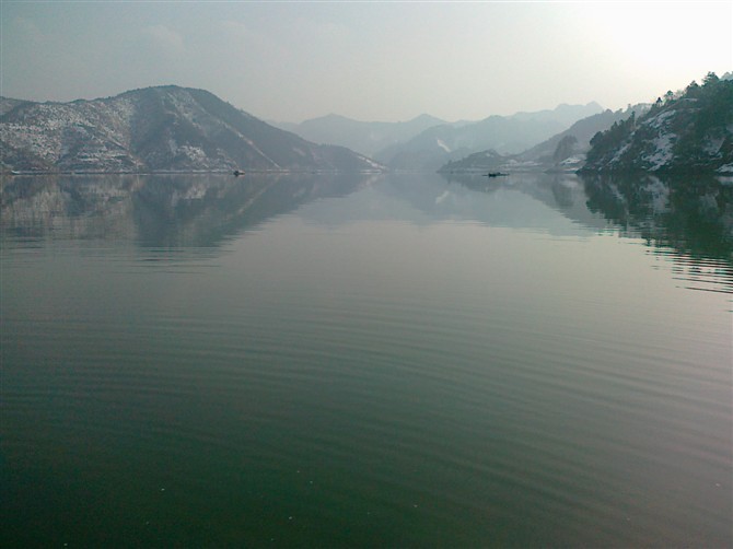 湖南省安化县柘溪水库美景