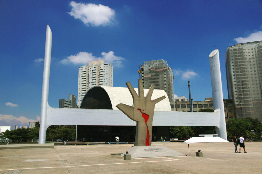【巴西圣保罗拉美纪念馆摄影图片】国外摄影