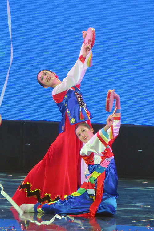 【朝鲜民族歌舞摄影图片】云南省昆明市纪实摄