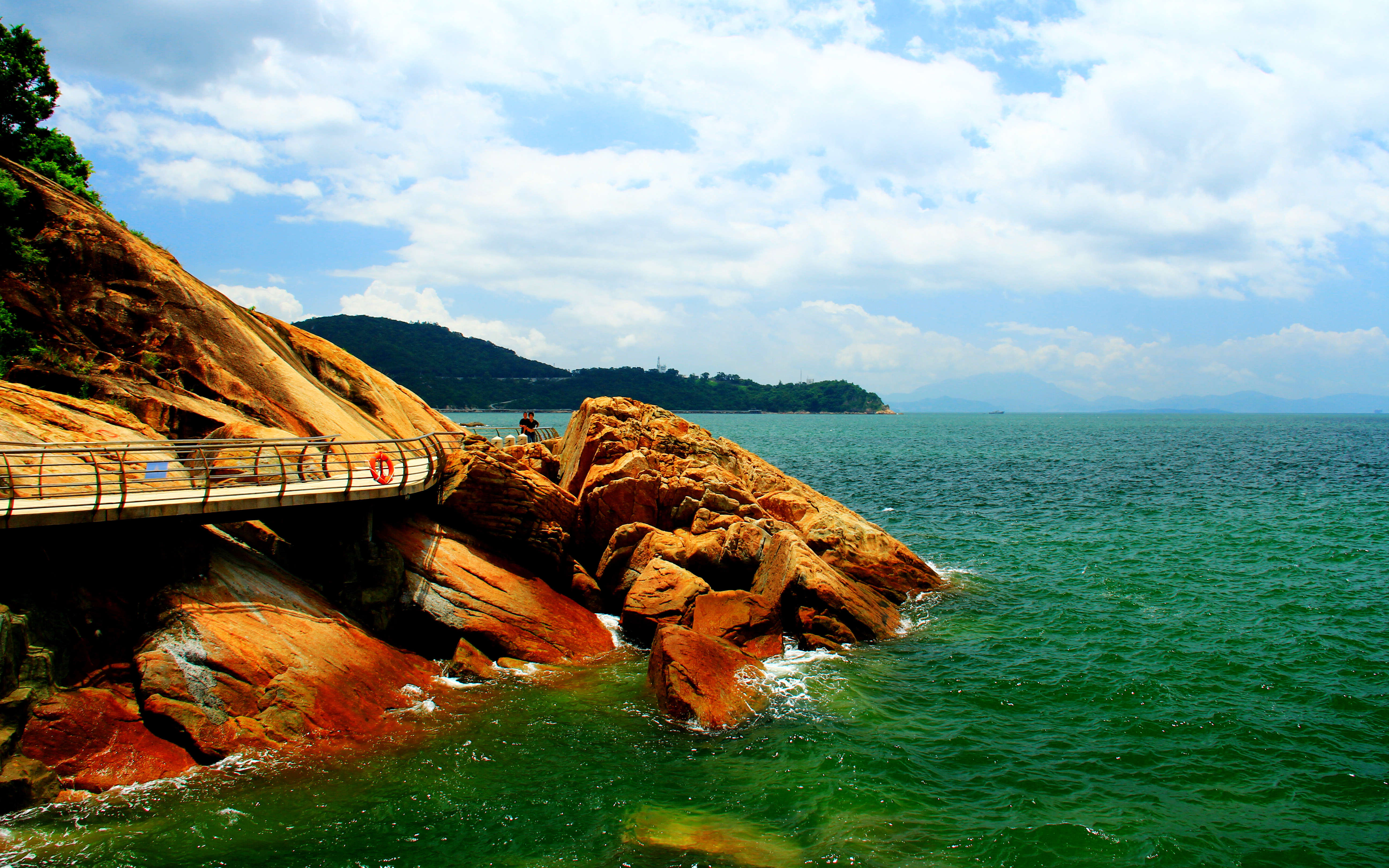 大梅沙海滨栈道