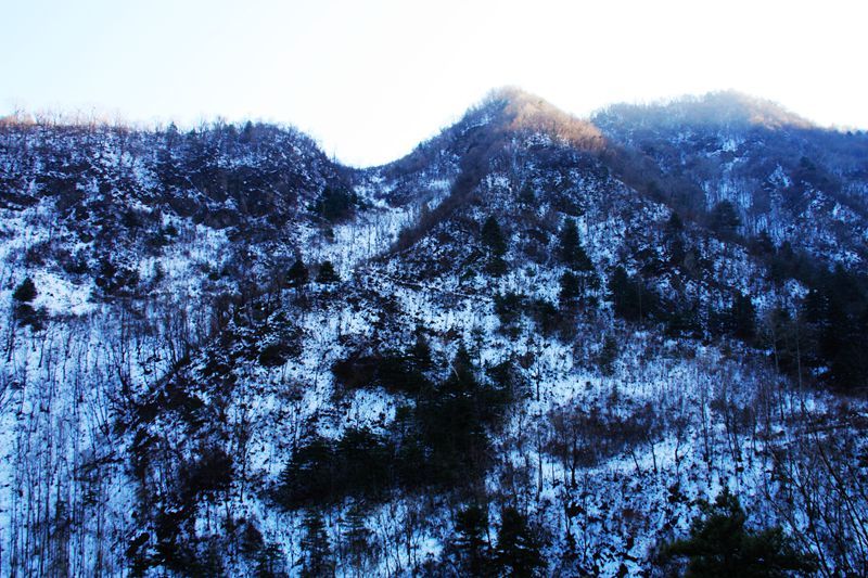 【库峪石沟穿越汤峪代信沟(走秦岭系列-冬之篇
