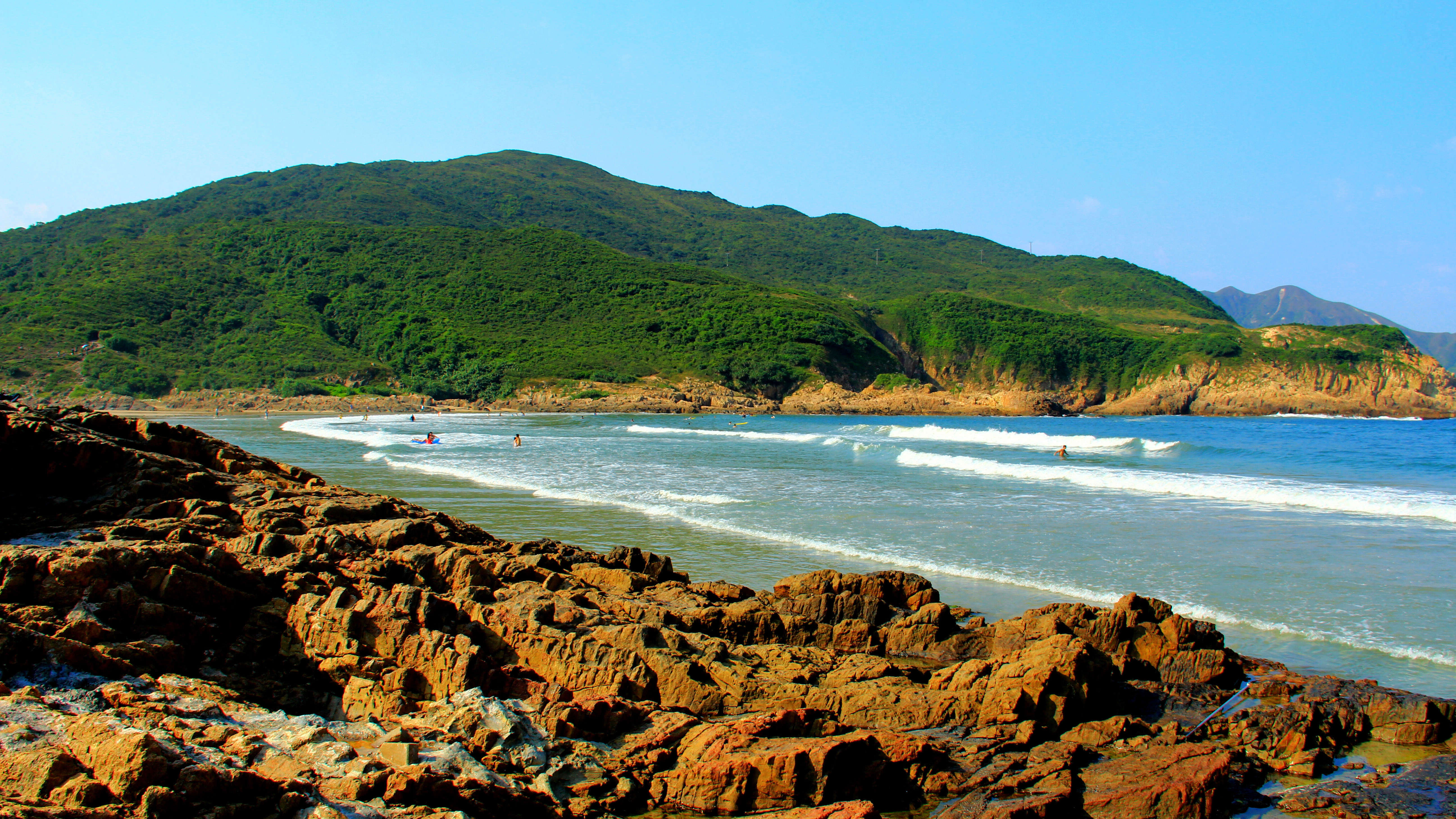 香港郊野旅游----西湾风光