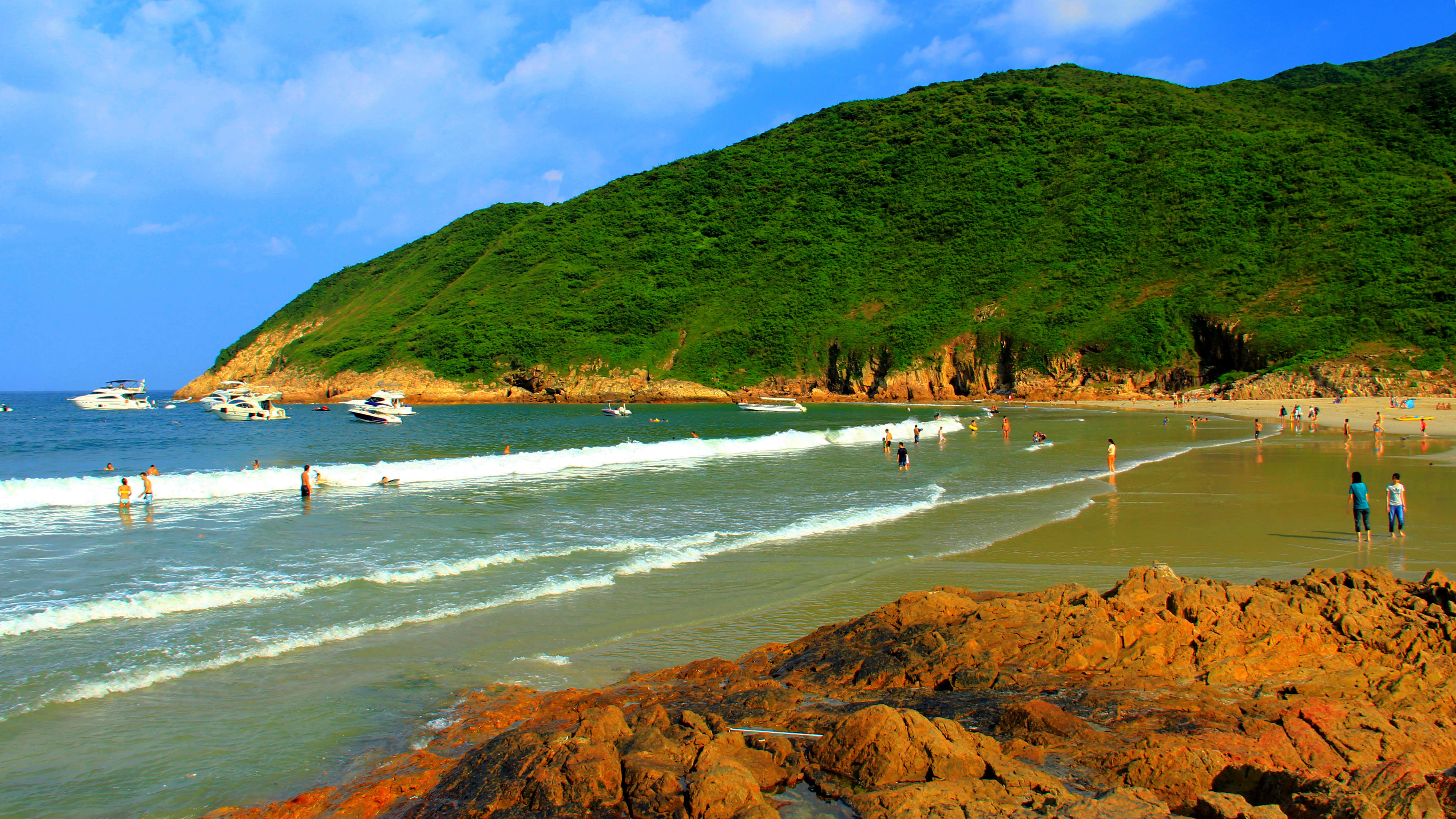 香港郊野旅游----西湾风光