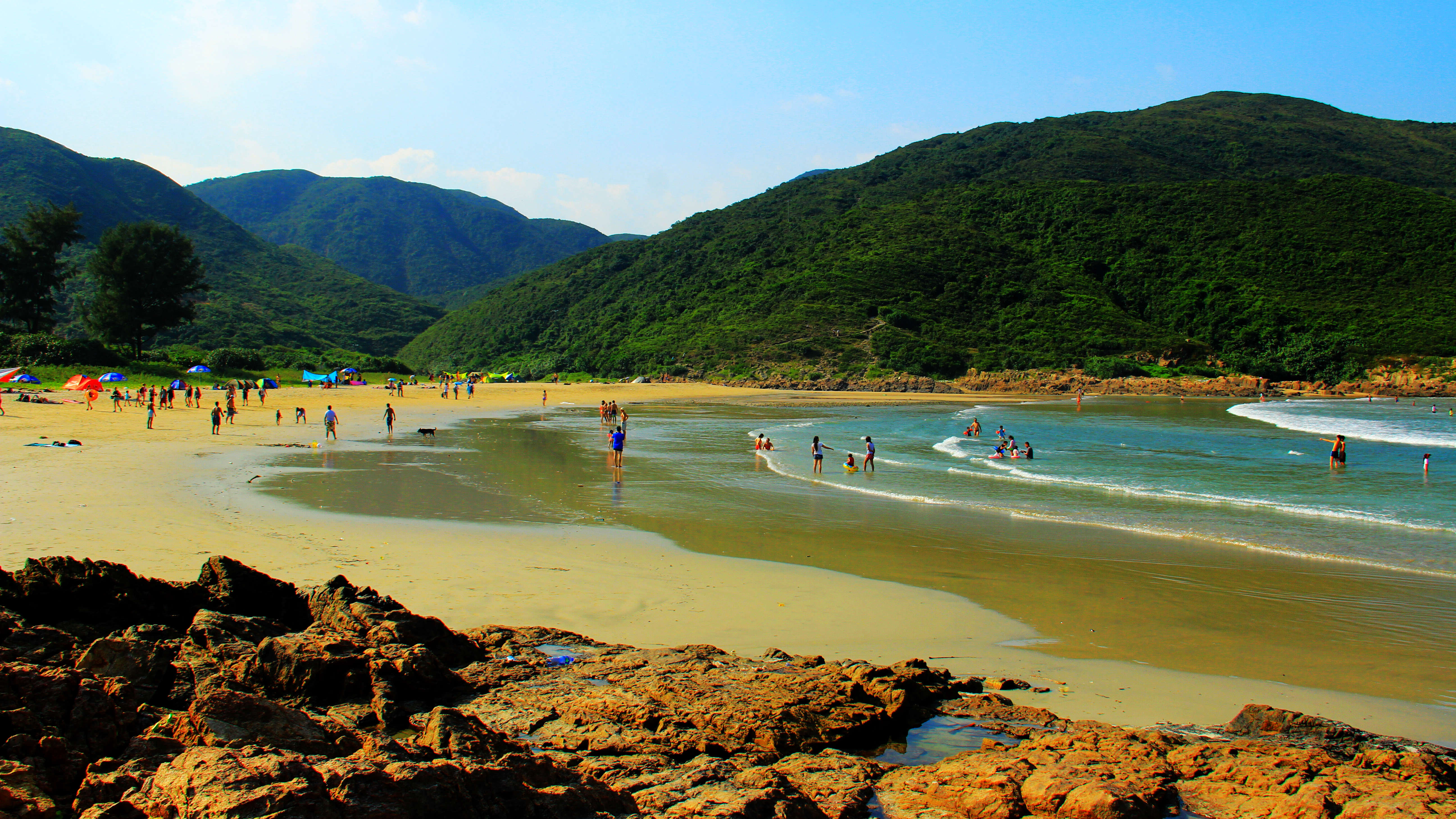 香港郊野旅游----西湾风光