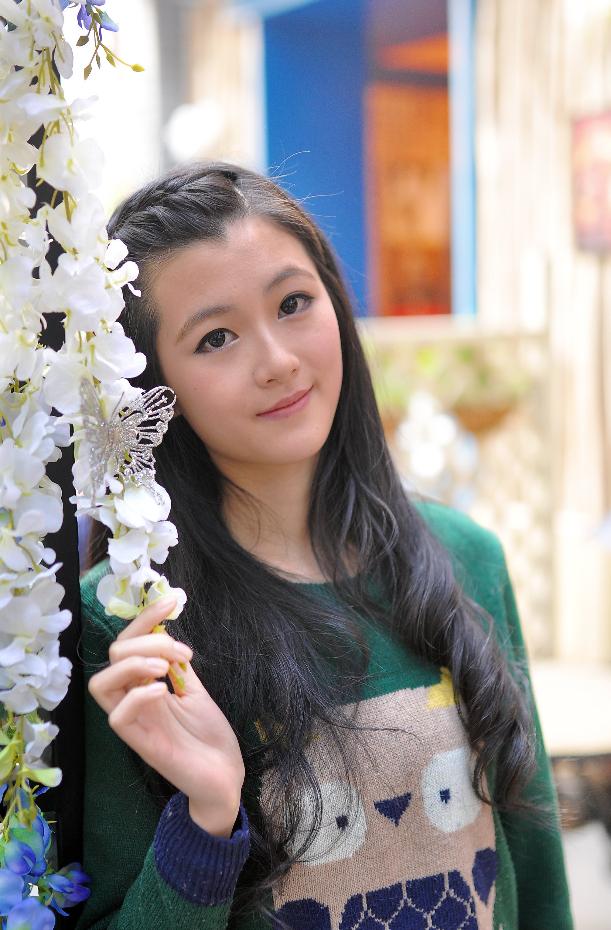 【秋玲－室外篇（二）摄影图片】福建电影制片厂内city咖啡馆人像摄影_绿水丹华的博客_太平洋电脑网摄影部落