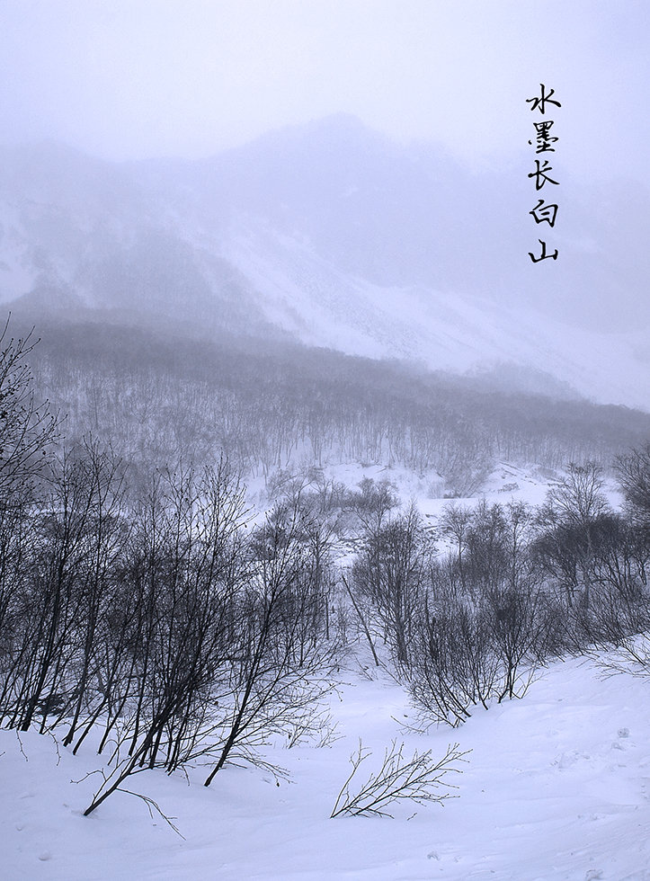 水墨长白山