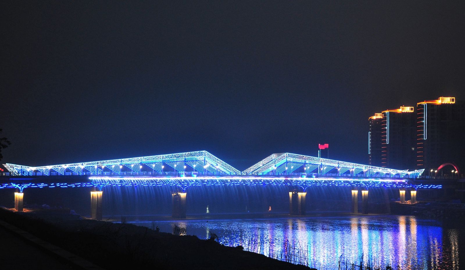 【延安路大桥风姿摄影图片】湖南省衡阳市国内摄影_看