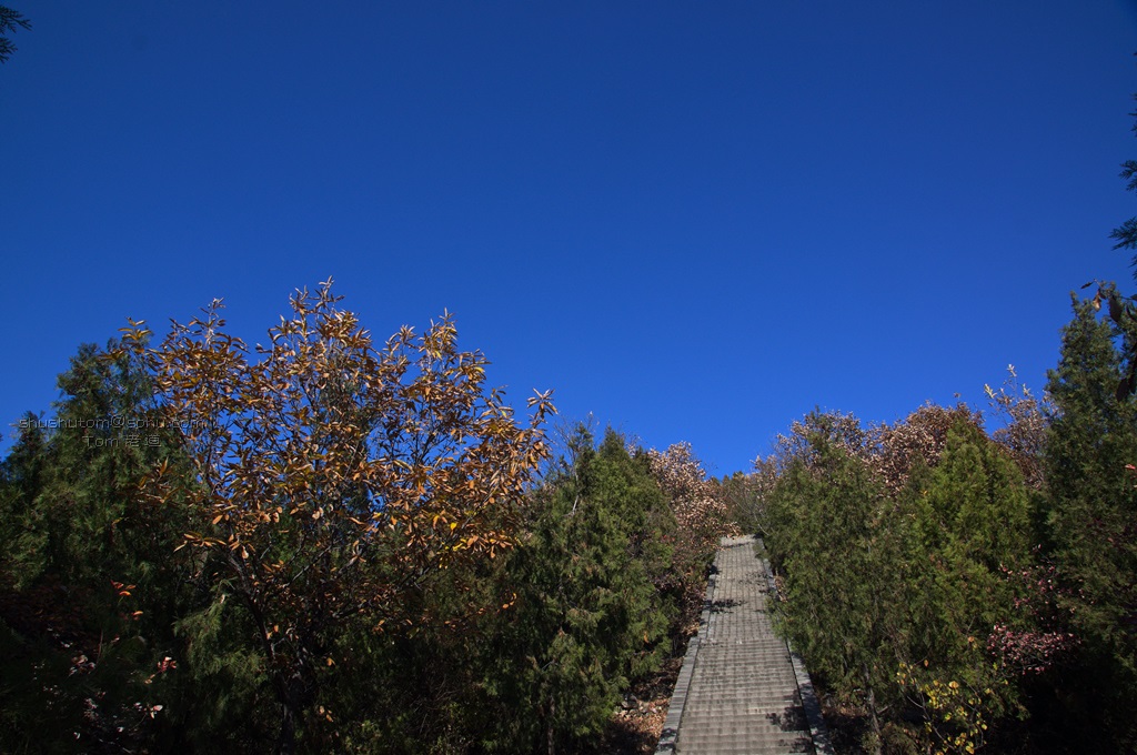 红螺寺全景扫描--红螺山