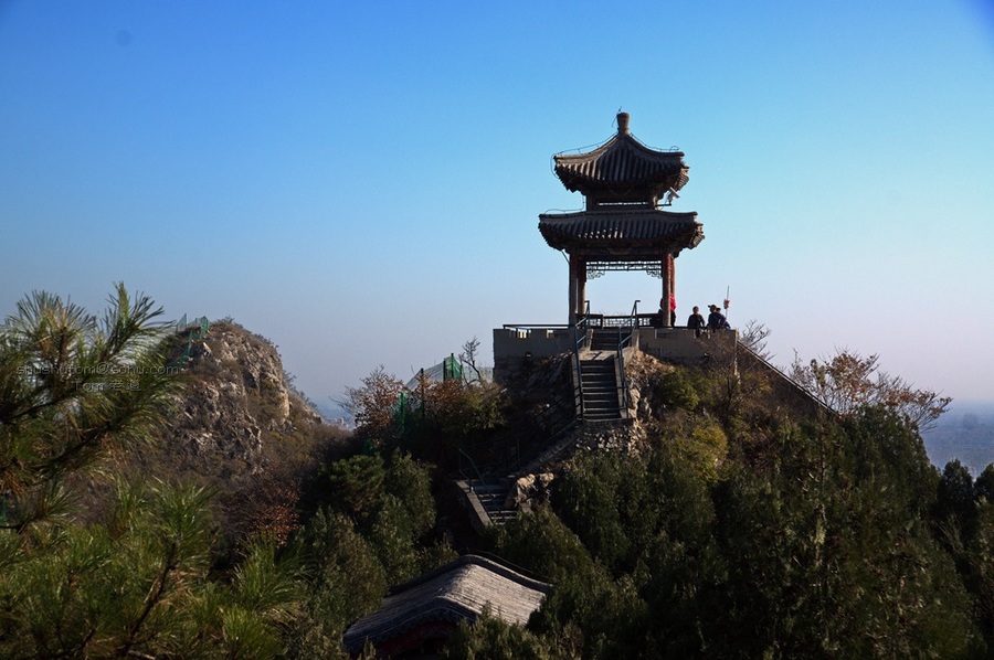 红螺寺全景扫描--红螺山