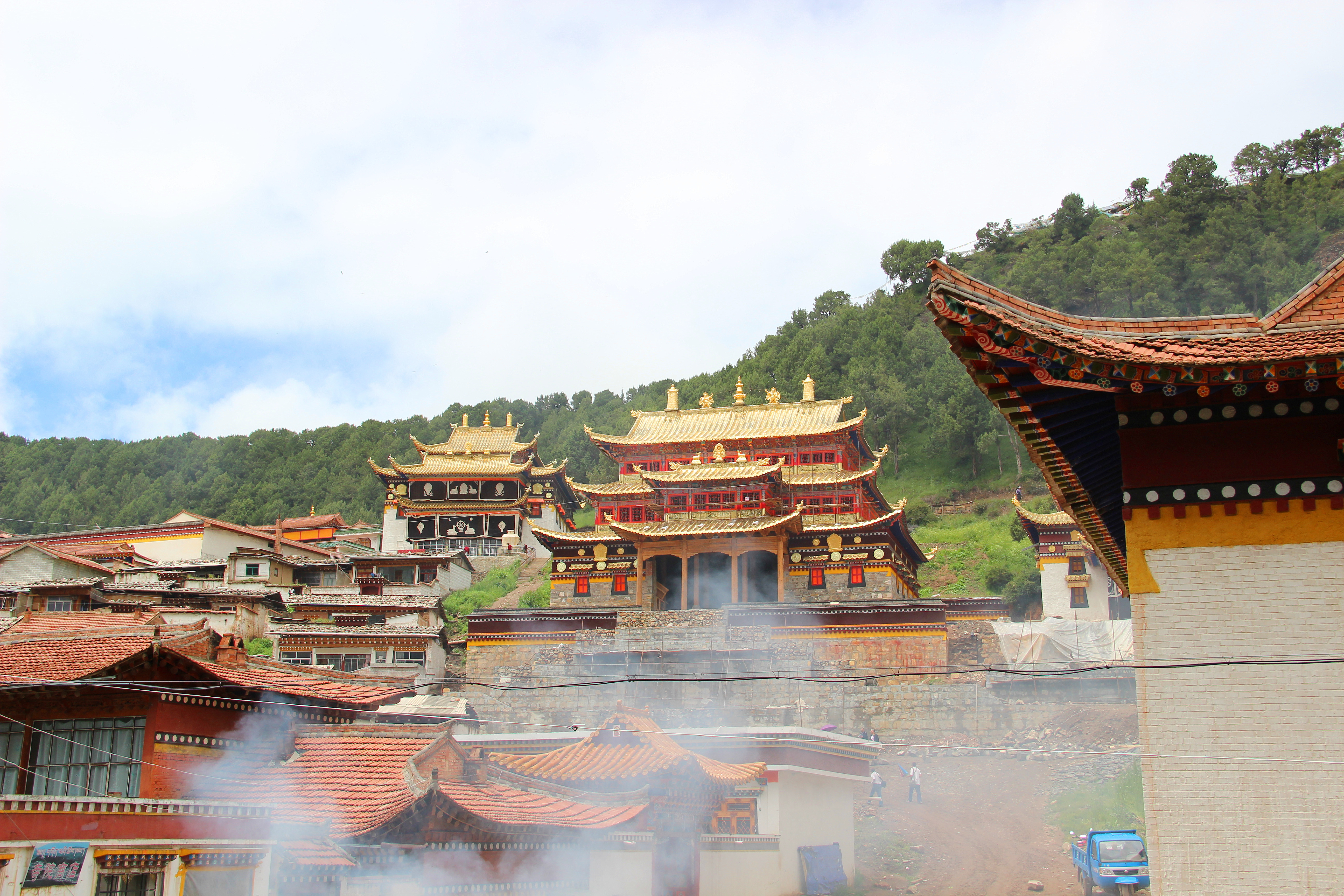 【原创】寺院 - 木子叶寒 - 叶寒家园