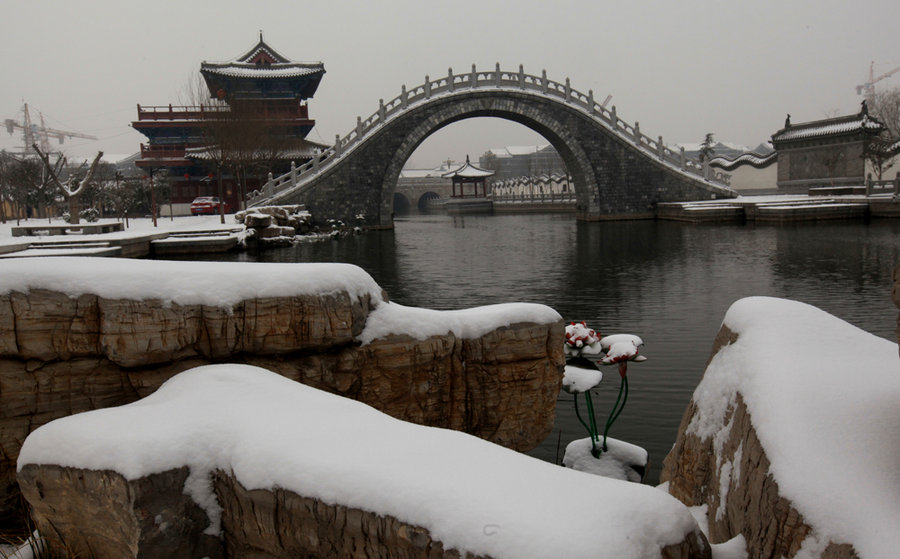 【[下雪了]摄影图片】河南开封风光旅游摄影