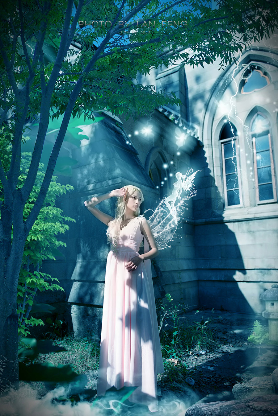 【精灵女王-《魔法城堡》摄影图片】人像摄影