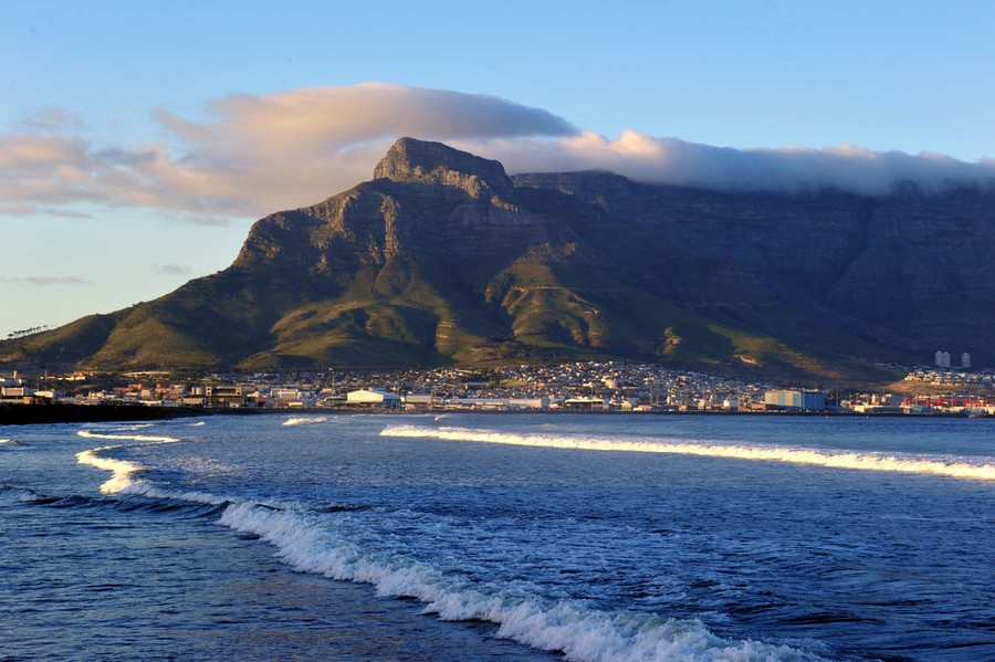 【桌山云雾(南非开普敦)摄影图片】南非 开普敦