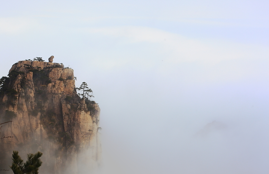 黄山 云海日出 风景